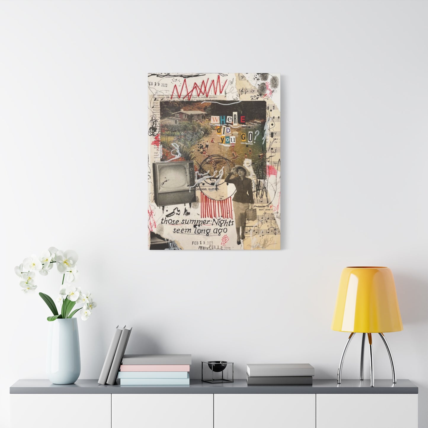 Abstract Poster Mixed Media Wall Art & Canvas Prints