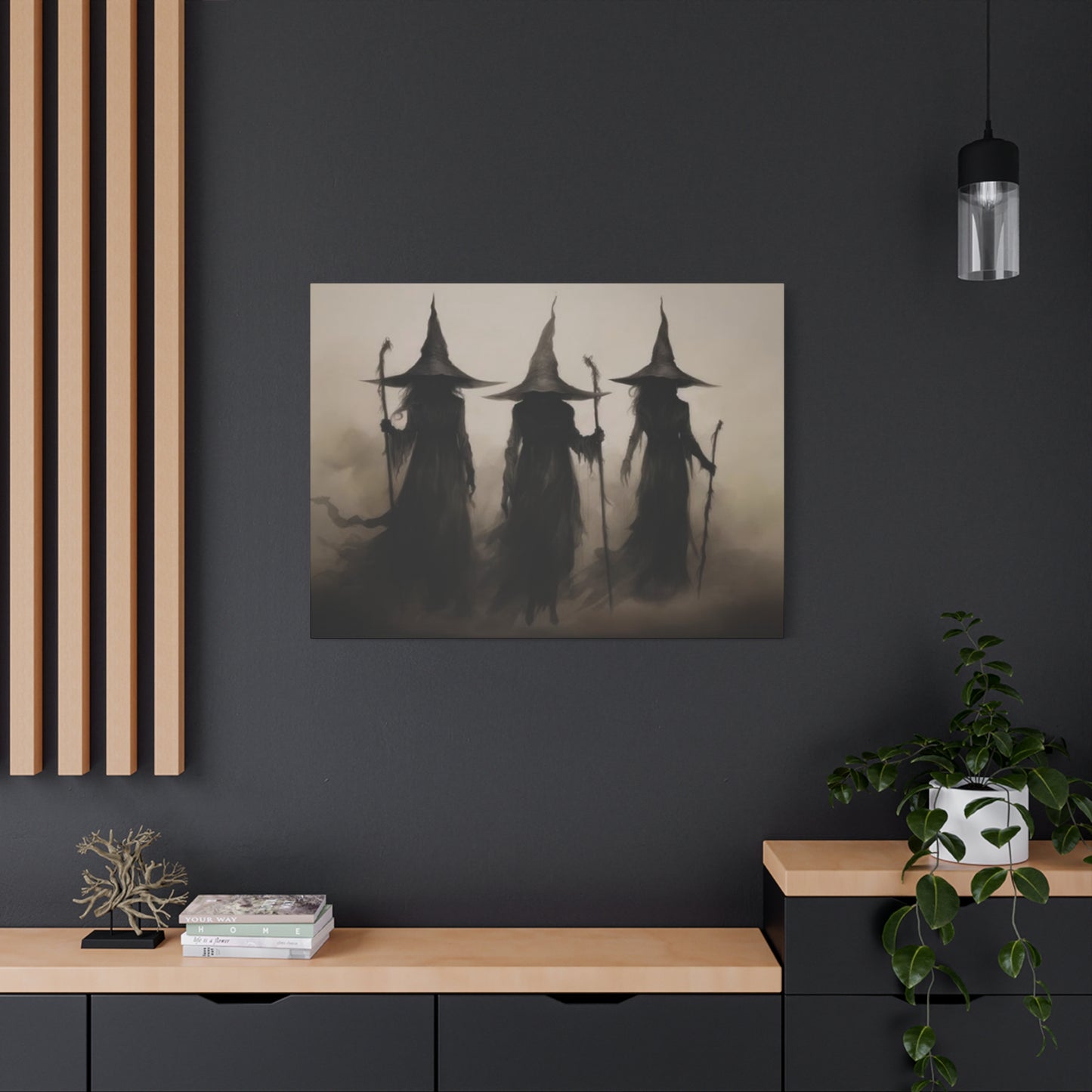 Three Witches Painting Wall Art & Canvas Prints