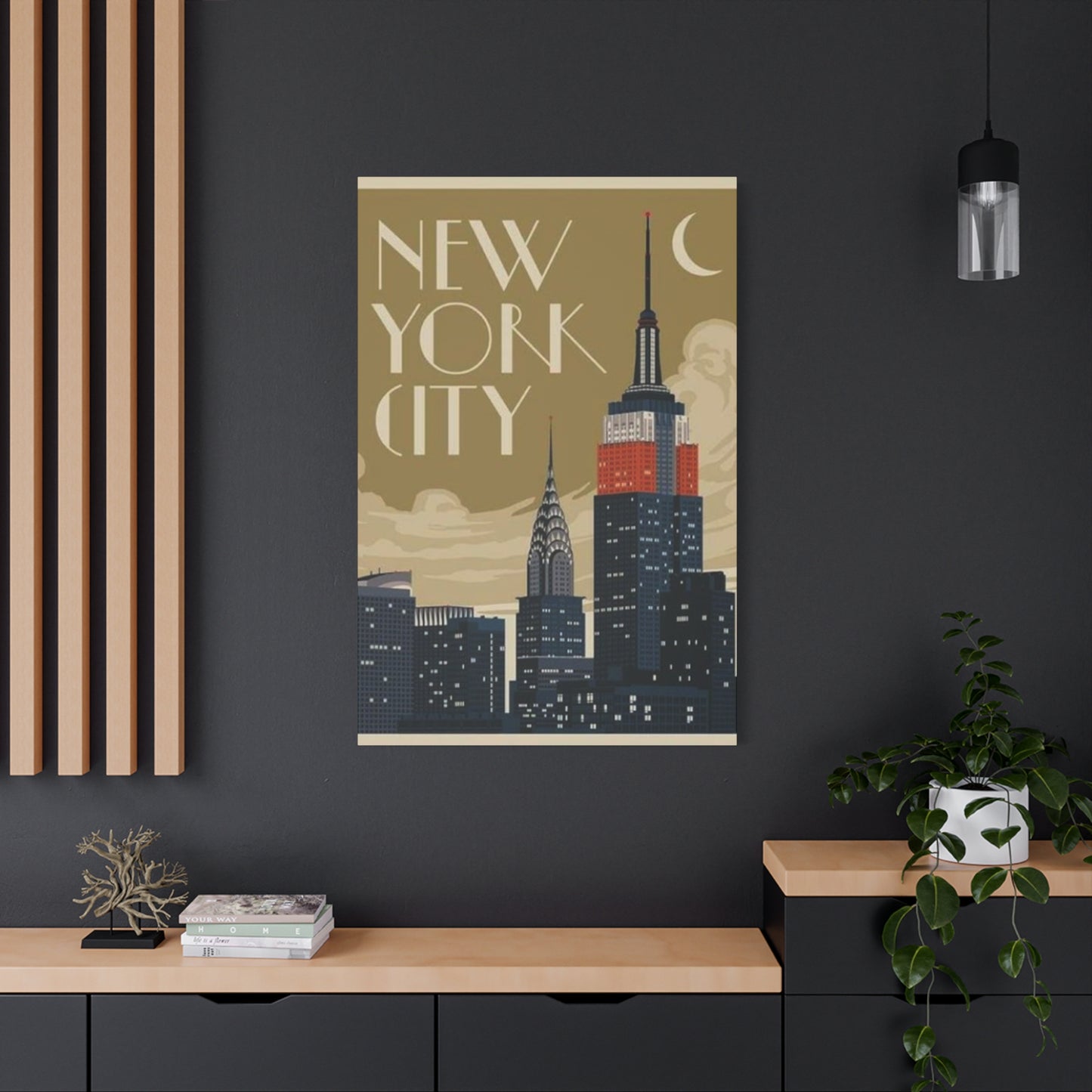 Empire State Building Manhattan NYC Skyline Wall Art & Canvas Prints