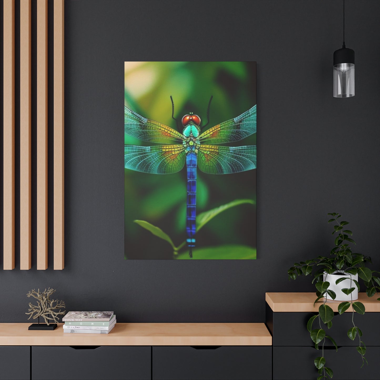 Dragonfly Top Closeup Wall Art & Canvas Prints