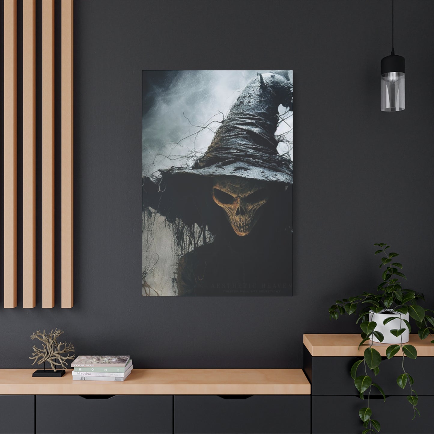 Scary Skull Wall Art & Canvas Prints