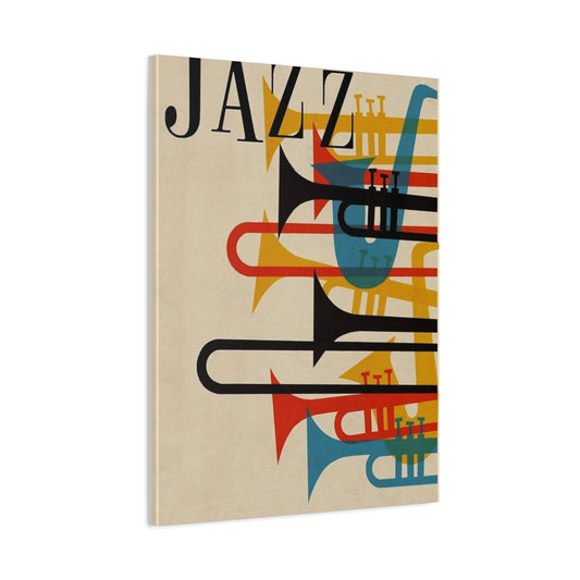 Jazz Music Poster Wall Art & Canvas Prints