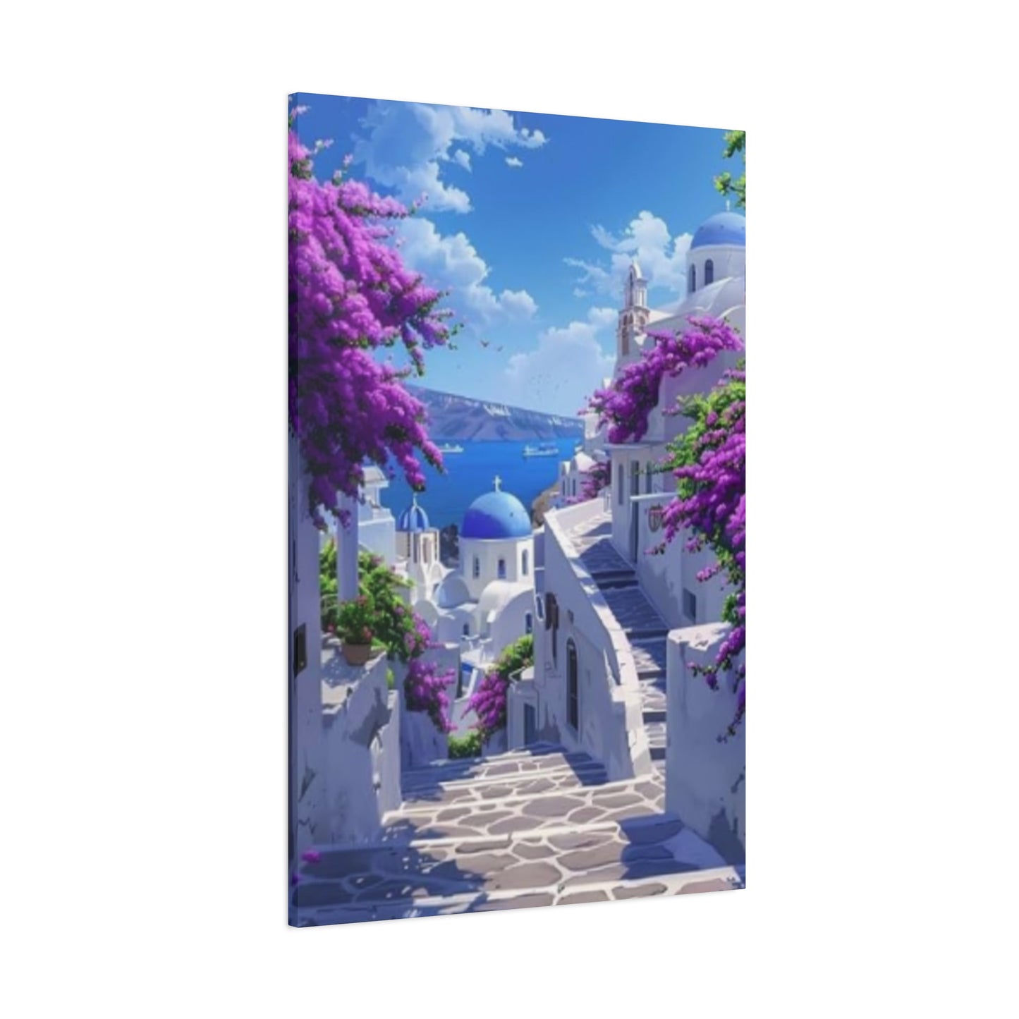 Greece Blossom Wall Art & Canvas Prints