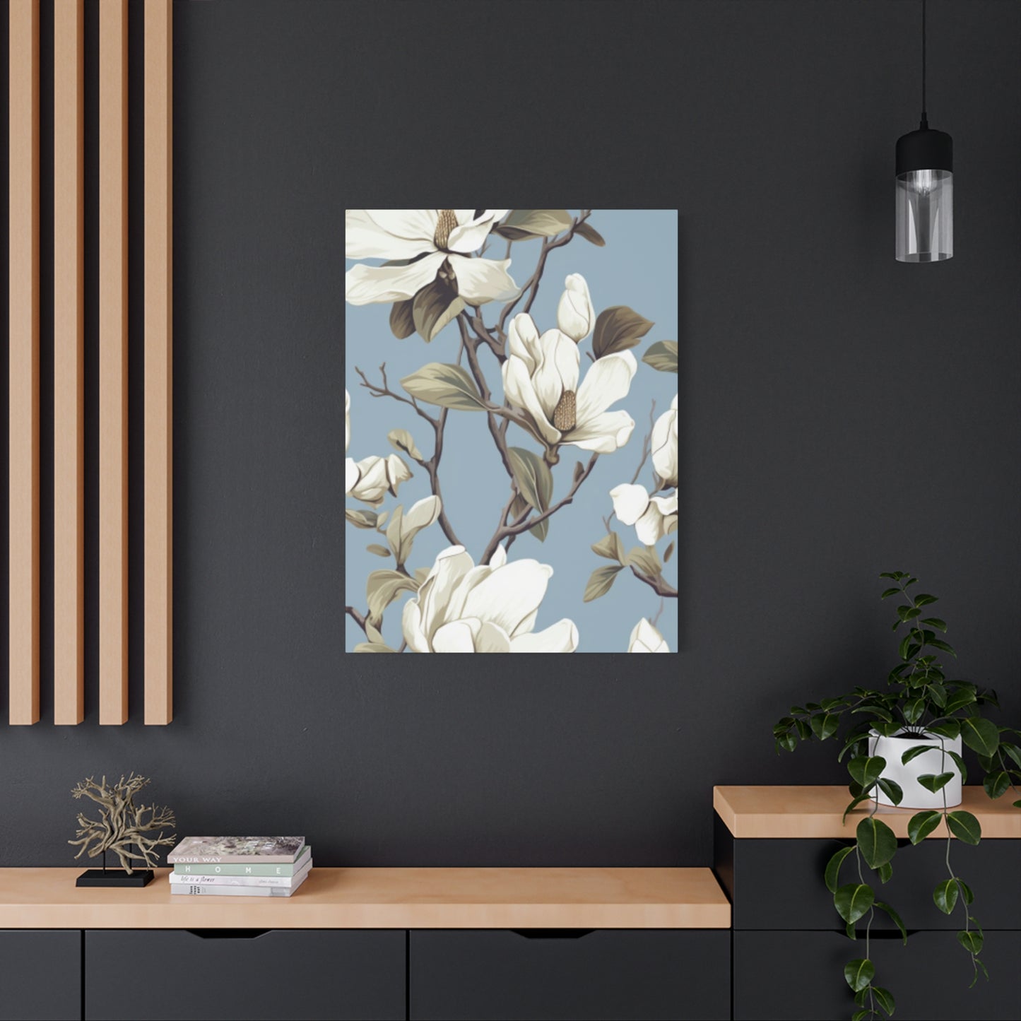 Beautiful Magnolia Flower Plant Wall Art & Canvas Prints