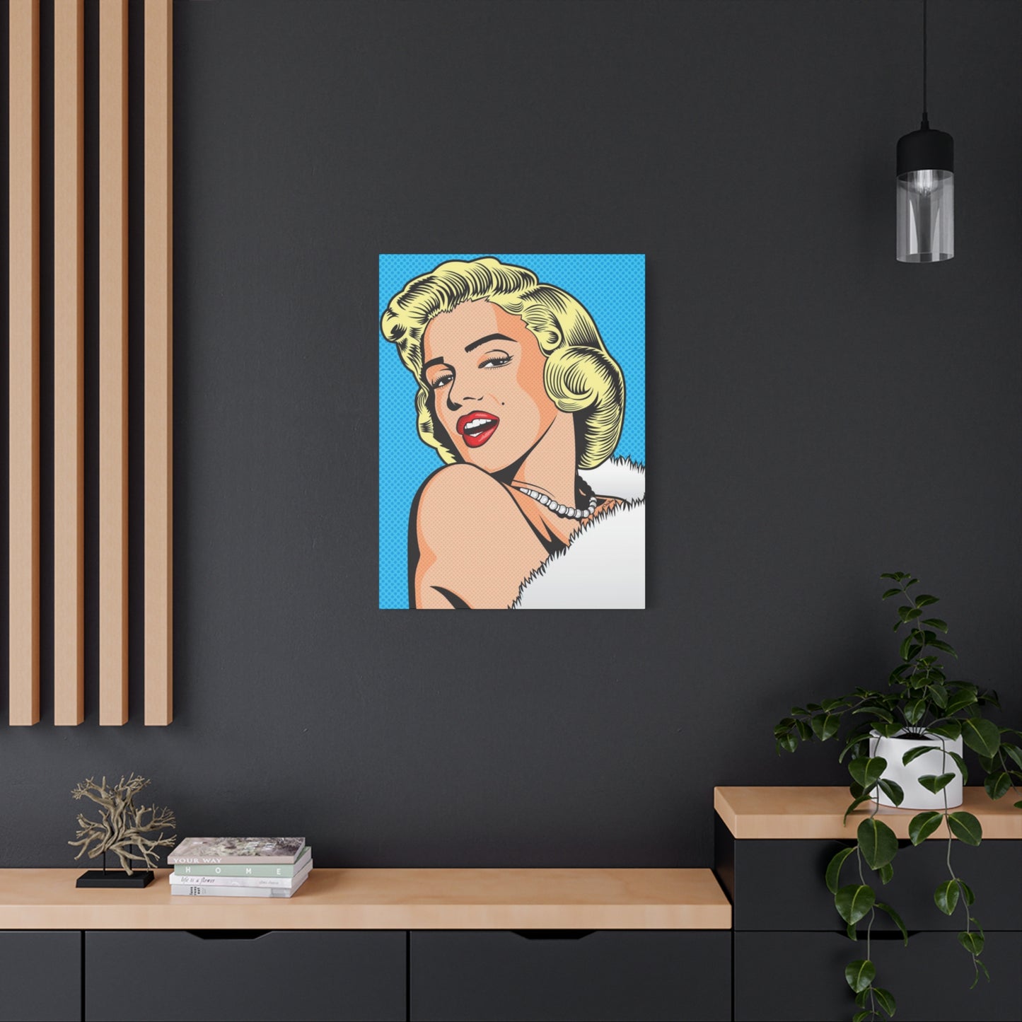 Marilyn Monroe Abstract Drawing Wall Art & Canvas Prints