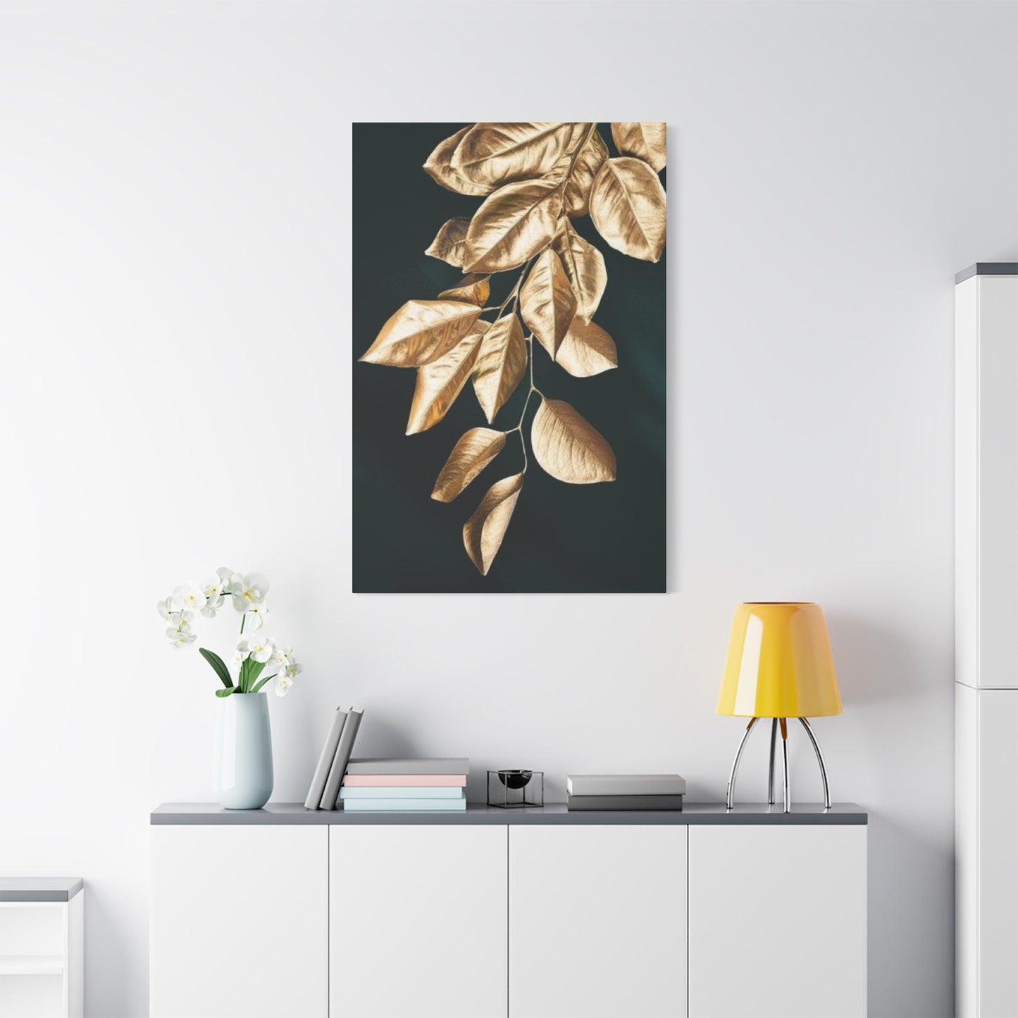 Golden Leaves Wall Art & Canvas Prints