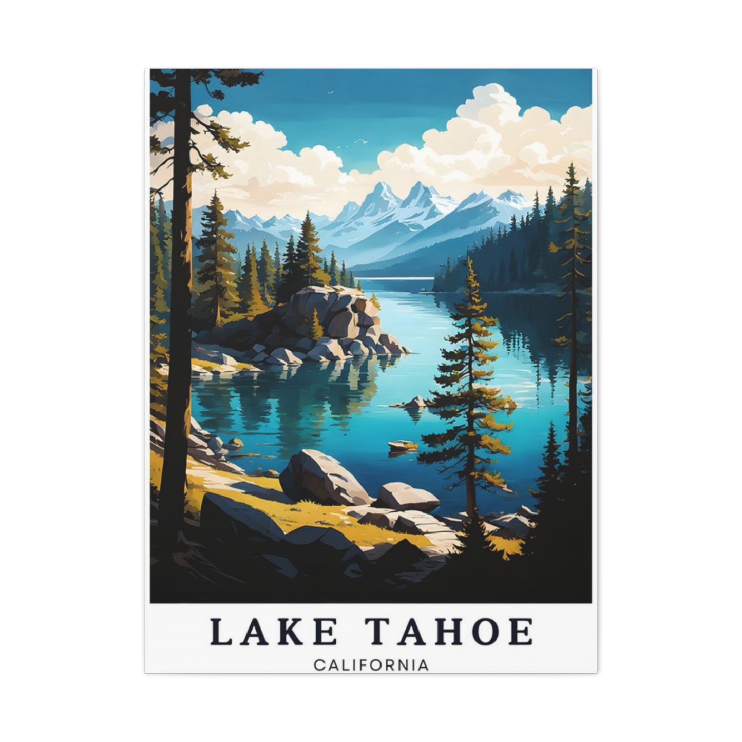 Lake Tahoe The National Park Wall Art & Canvas Prints