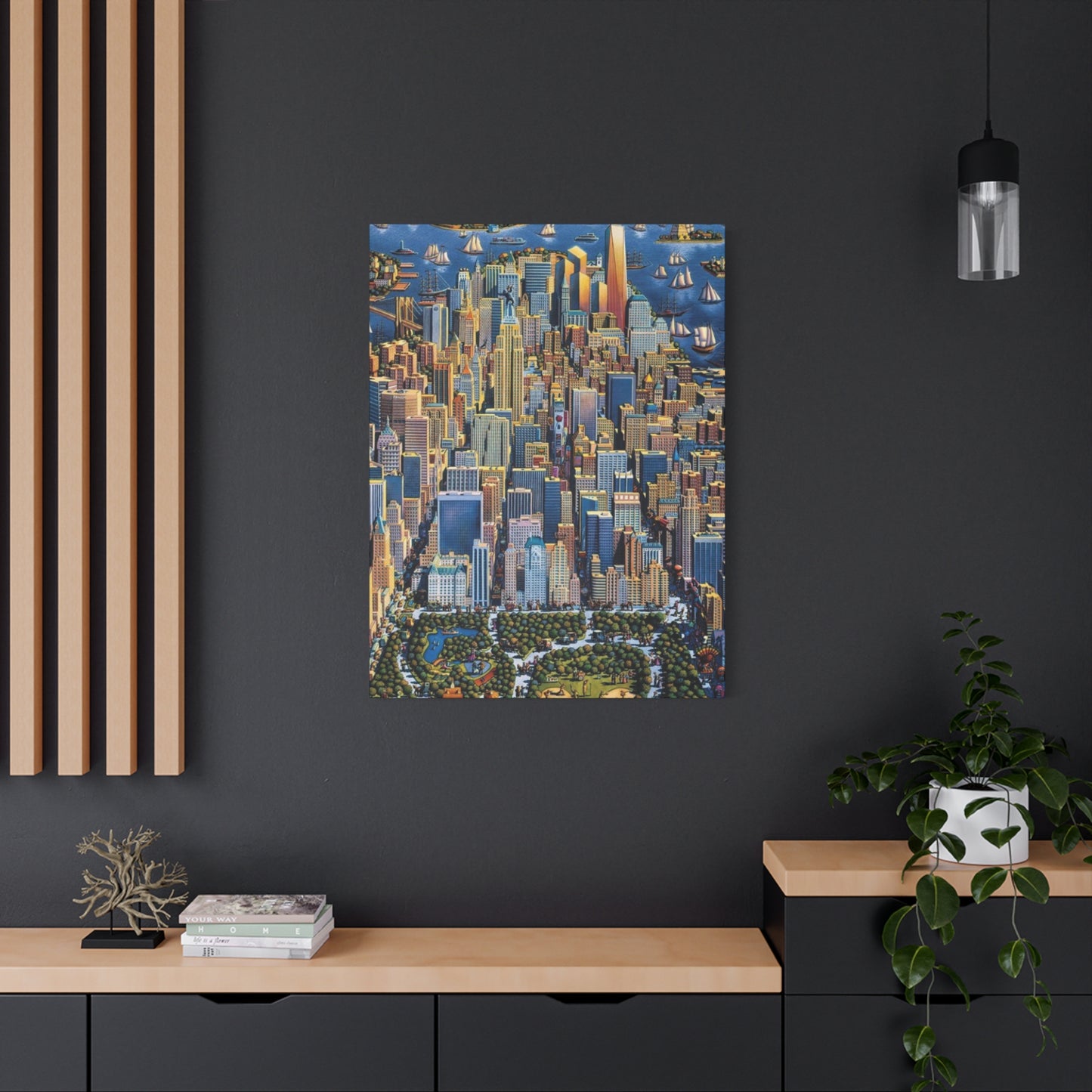 Manhattan Central Park New York City Skyline Wall Art & Canvas Prints