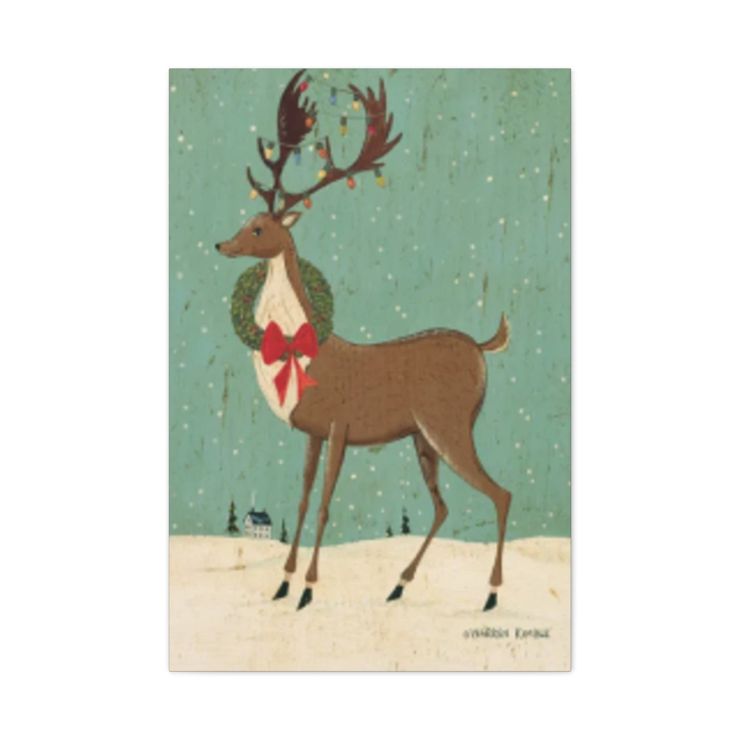 Reindeer Poster Wall Art & Canvas Prints