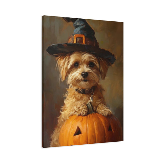 Halloween Dog Wall Art & Canvas Prints