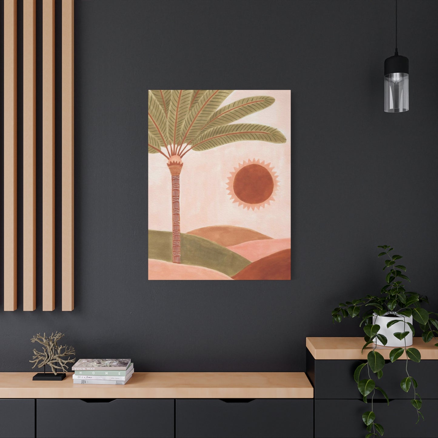 Palm Tree Of Moroccan Wall Art & Canvas Prints