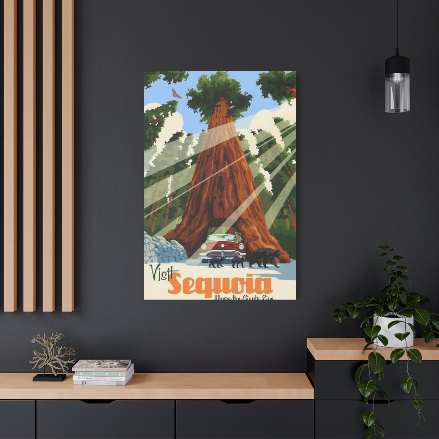 Sequoia Poster The National Park Wall Art & Canvas Prints