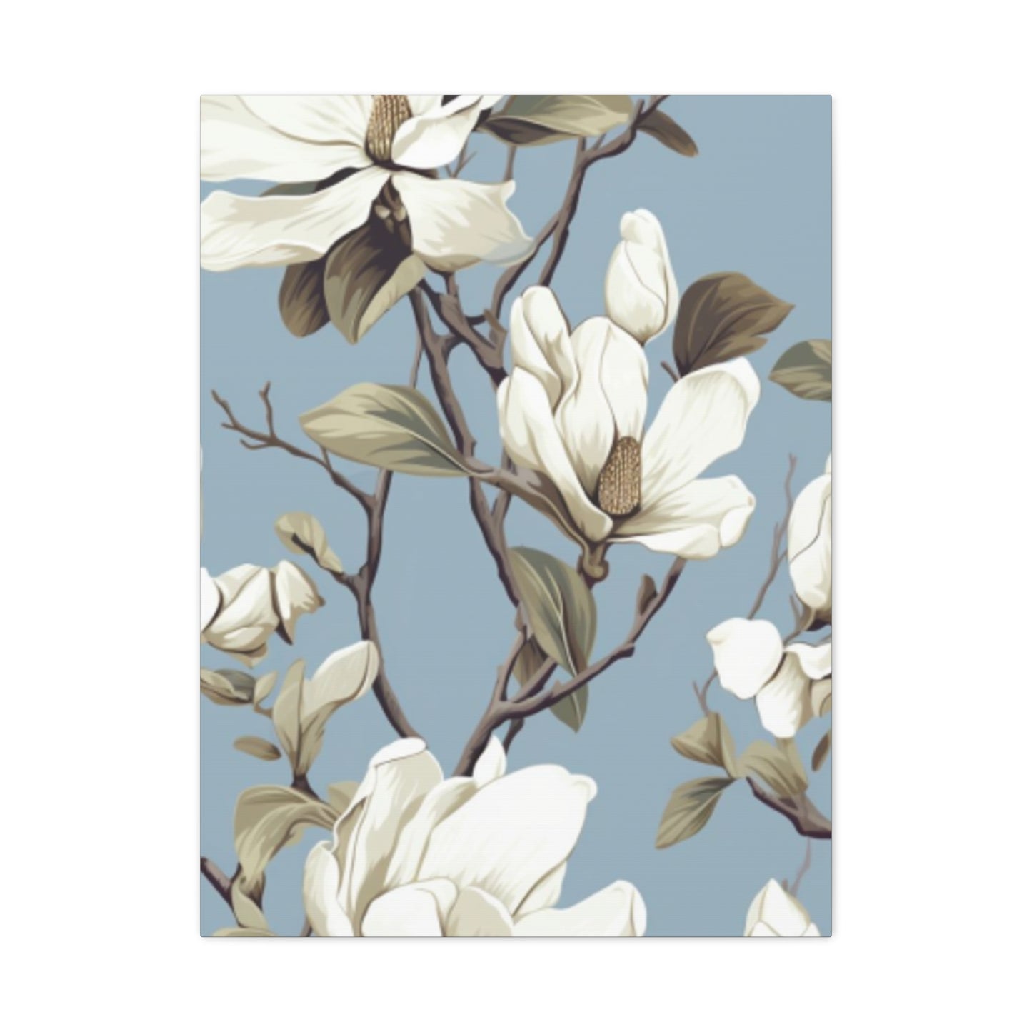 Beautiful Magnolia Flower Plant Wall Art & Canvas Prints