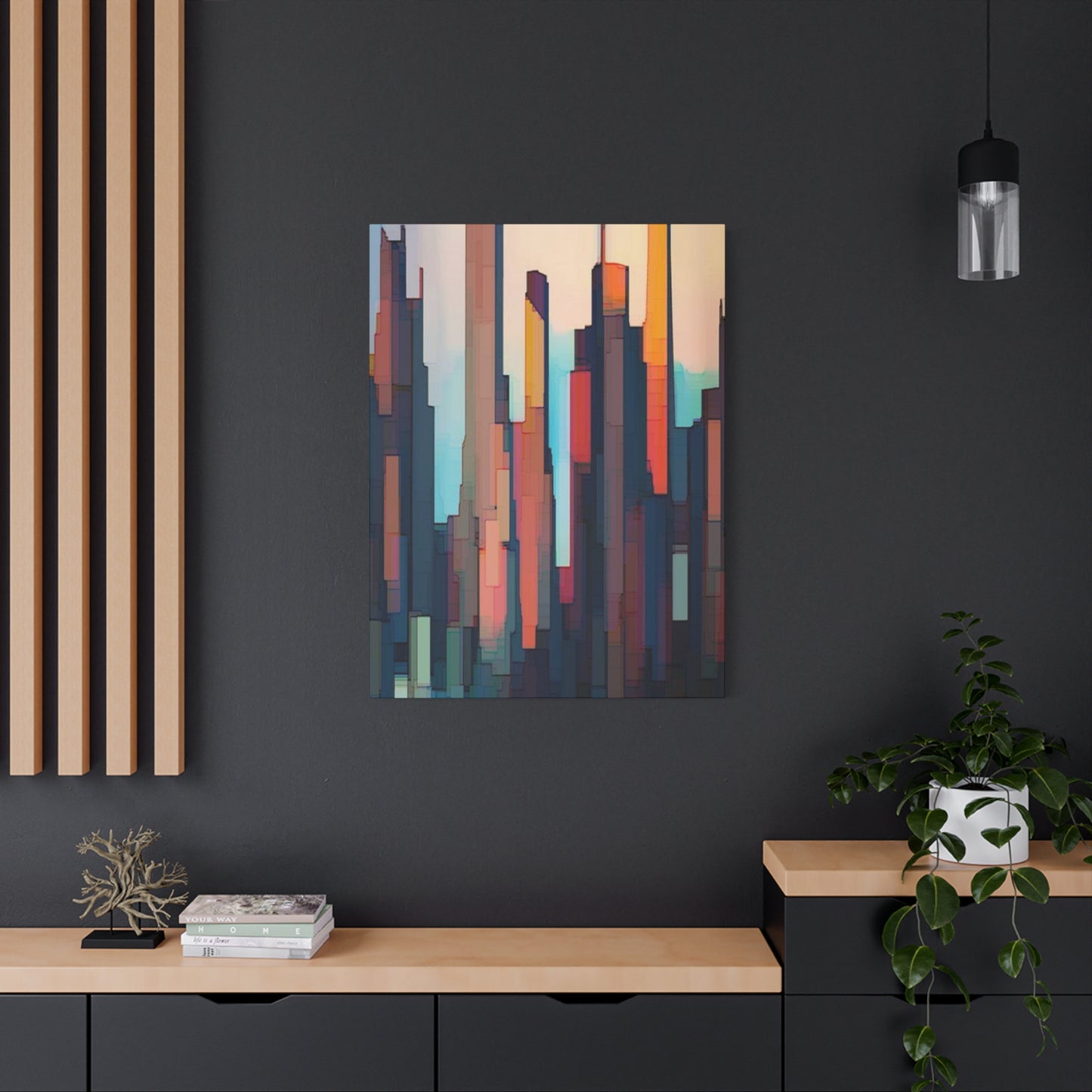 Horizontal Lines Modernism Wall Art & Canvas Prints