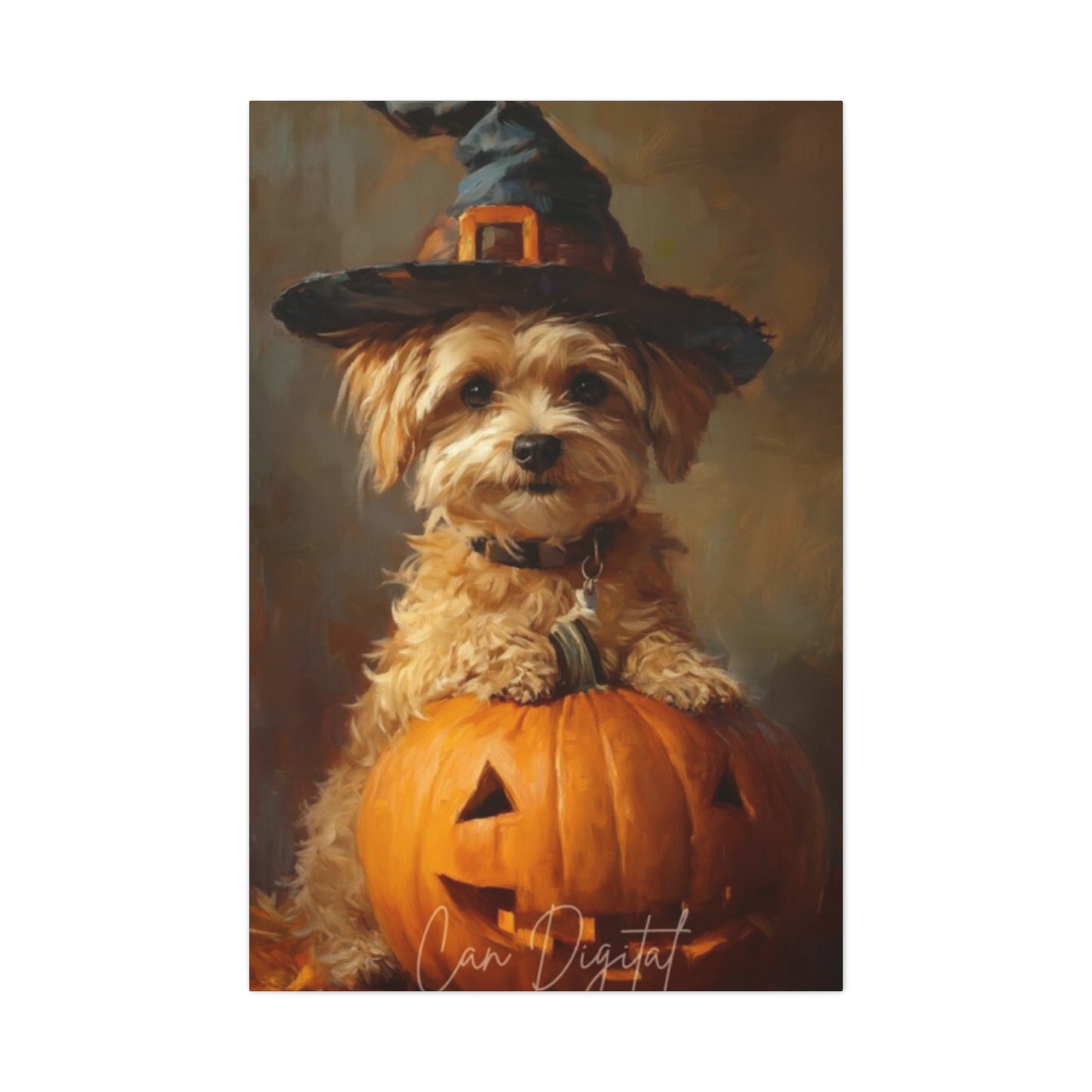 Halloween Dog Wall Art & Canvas Prints