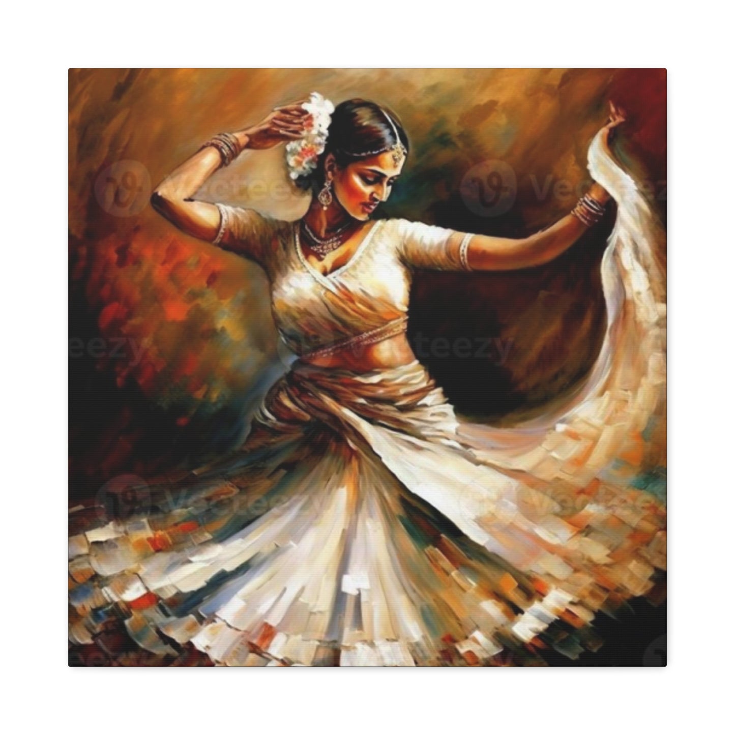 Indian Women Dancing Wall Art & Canvas Prints