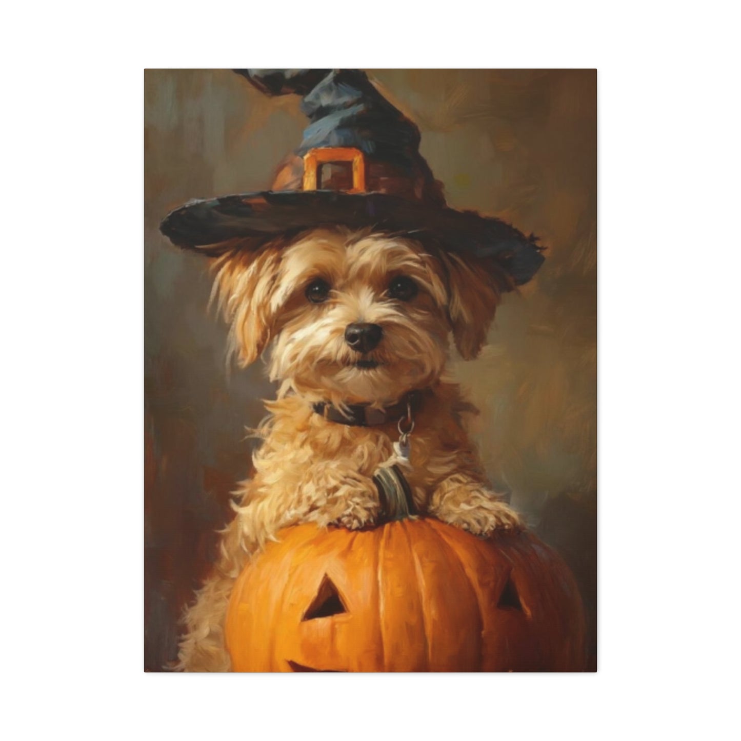 Halloween Dog Wall Art & Canvas Prints