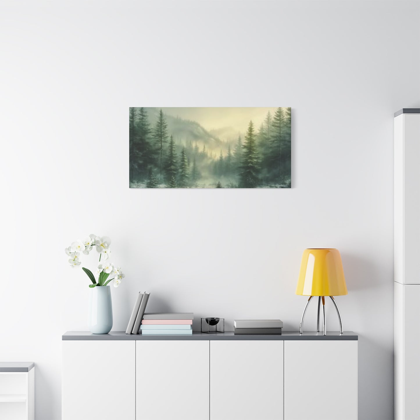 Pine Tree Mountain Panoramas Wall Art & Canvas Prints