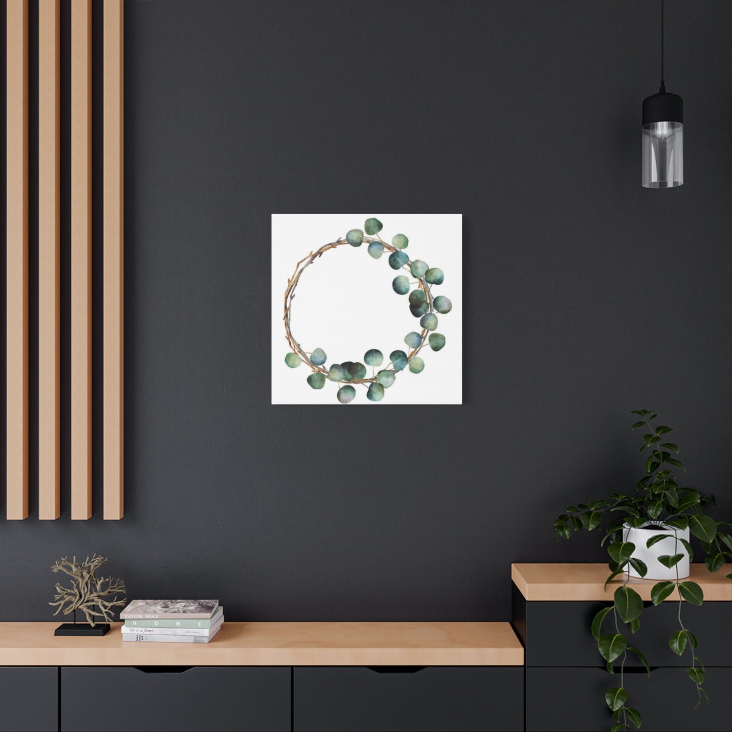 Leaves of Eucalyptus Ring Wall Art & Canvas Prints