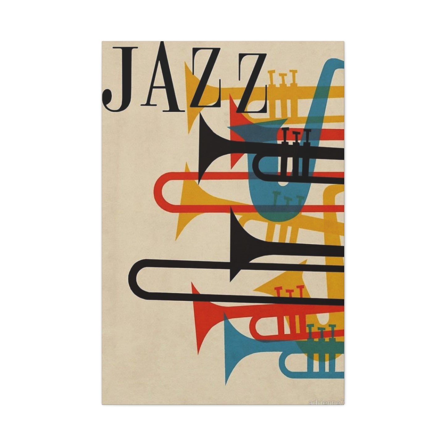 Jazz Music Poster Wall Art & Canvas Prints