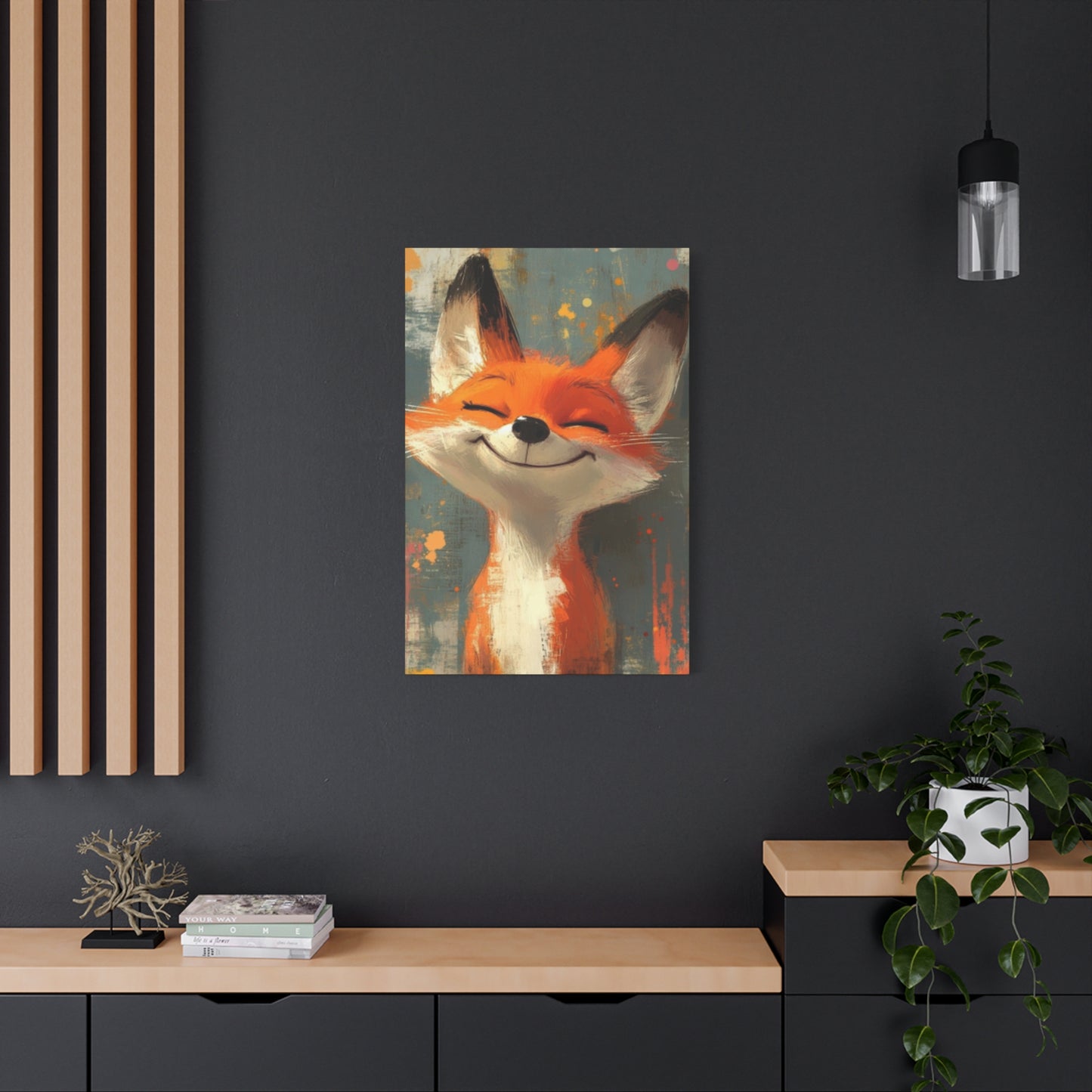 Portrait of a Cute Fox Wall Art & Canvas Prints