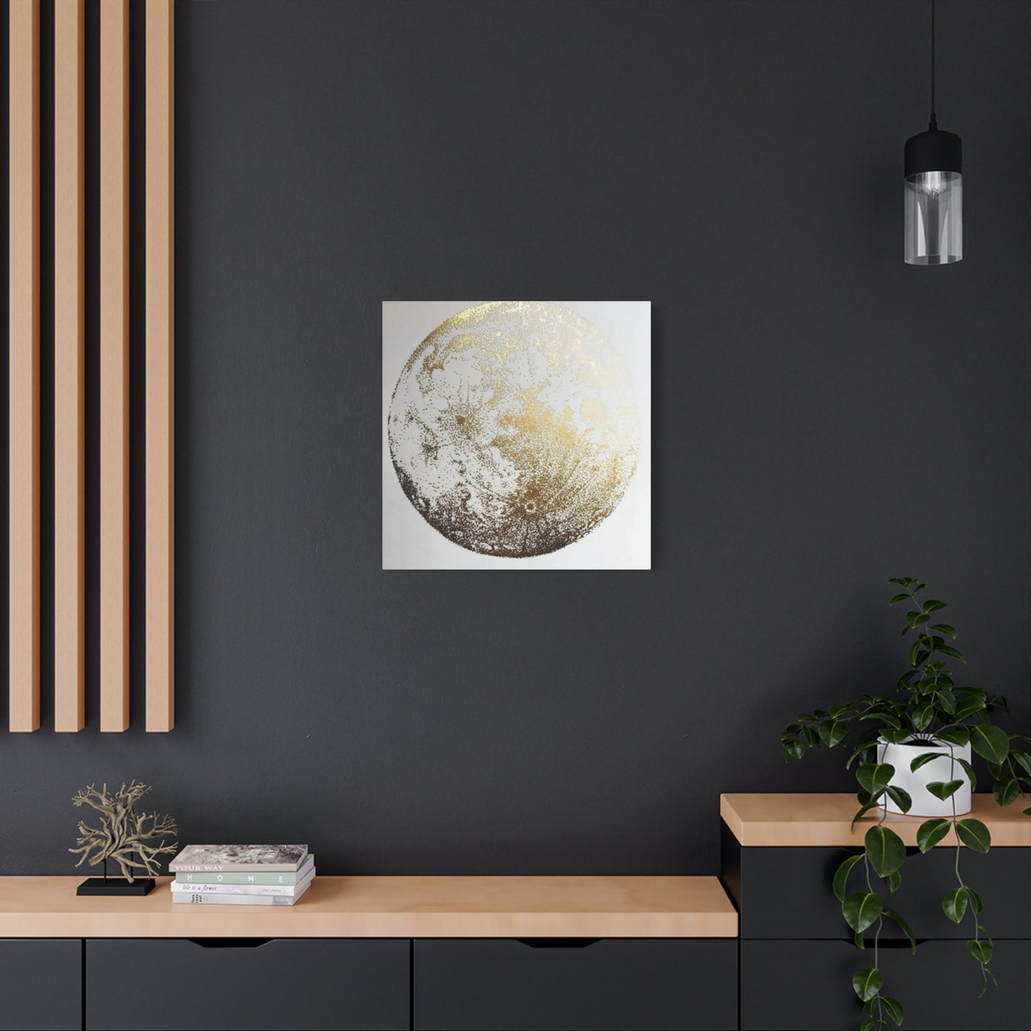 Golden Moon Wall Art & Canvas Prints