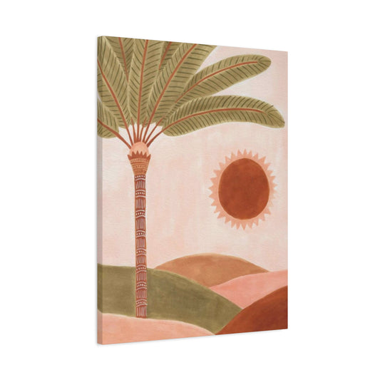 Palm Tree Of Moroccan Wall Art & Canvas Prints