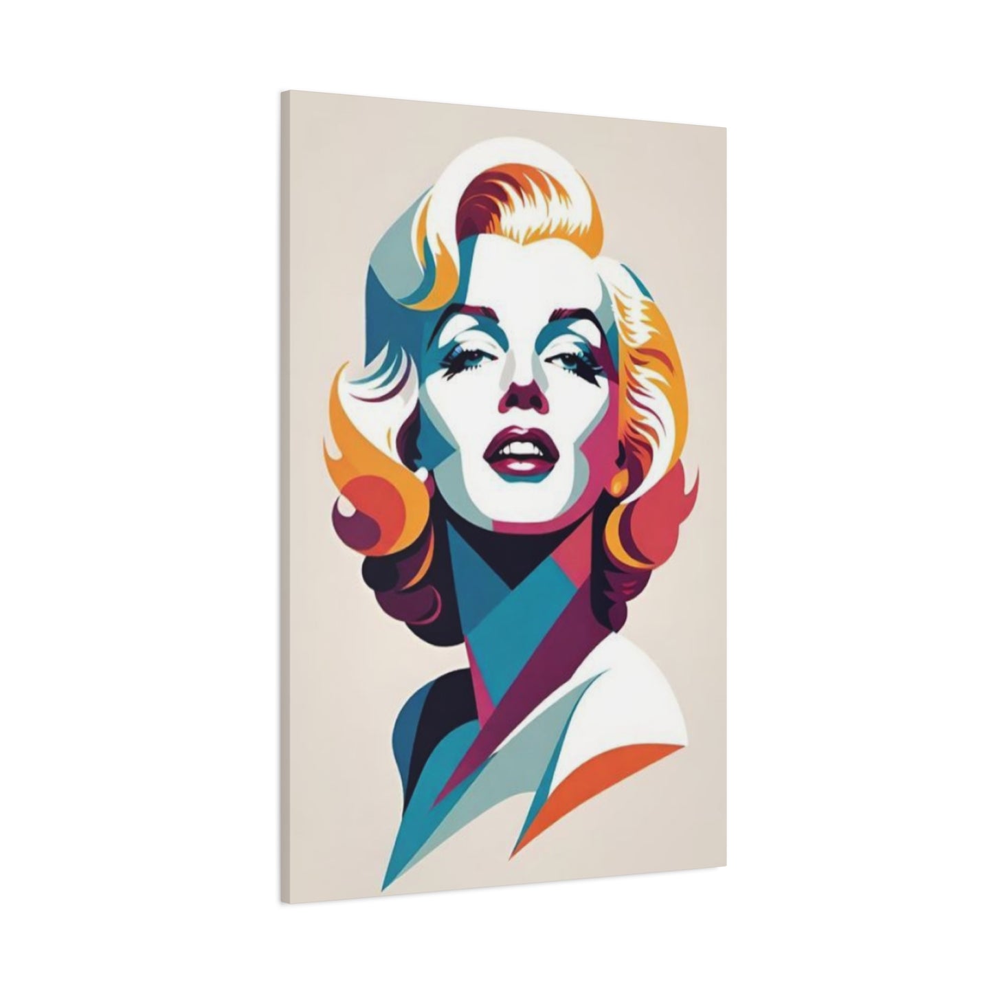 Beautiful Dress Of Marilyn Monroe Painting Wall Art & Canvas Prints