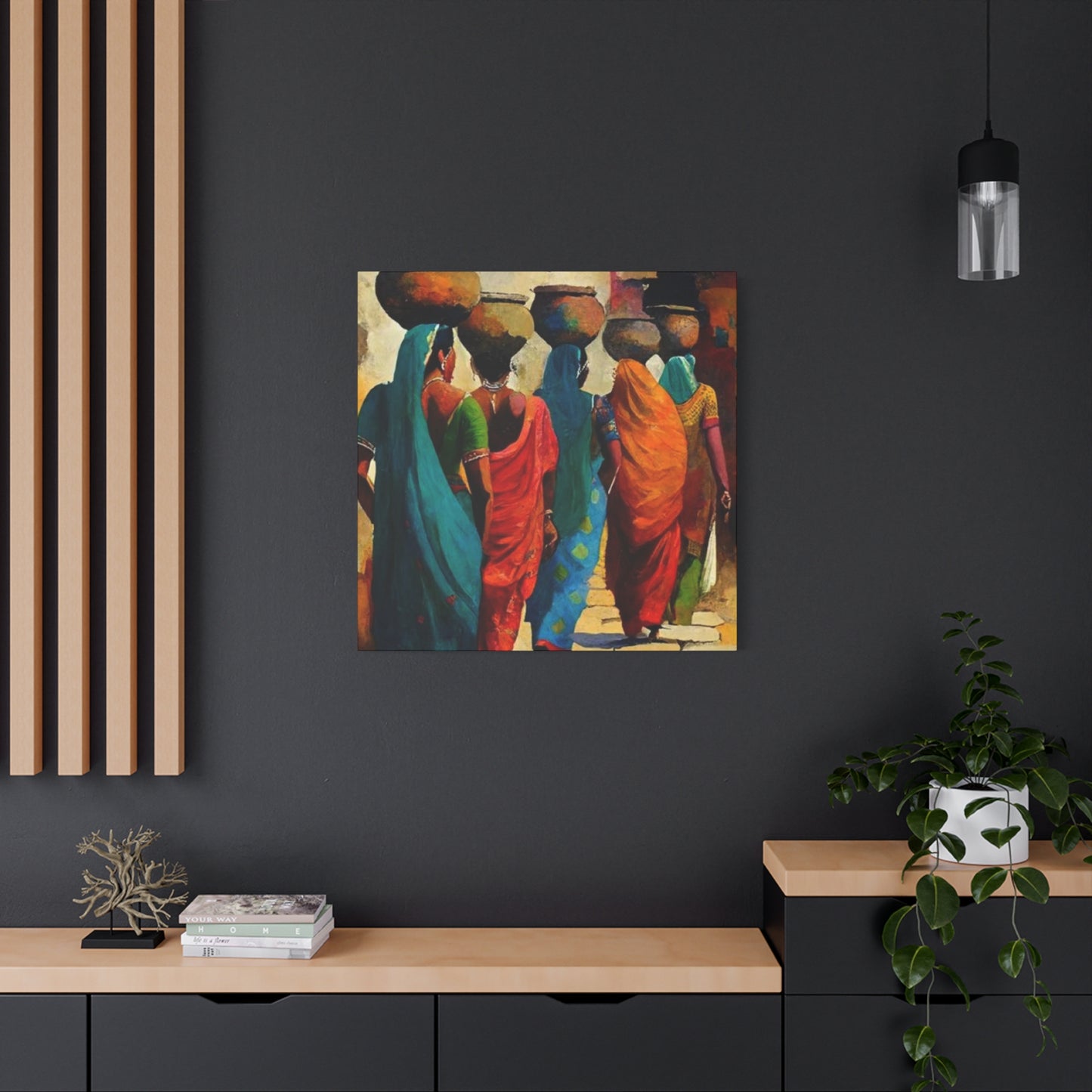 Indian Cultural Women Wall Art & Canvas Prints