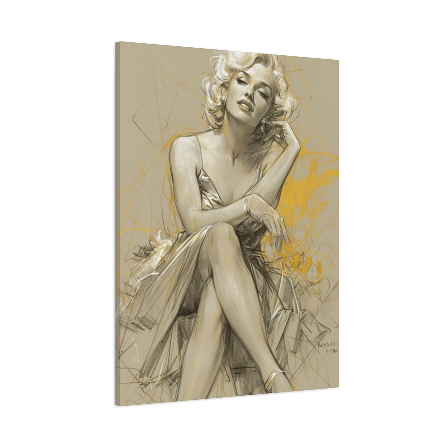 Marilyn Monroe Beautiful Poster Wall Art & Canvas Prints