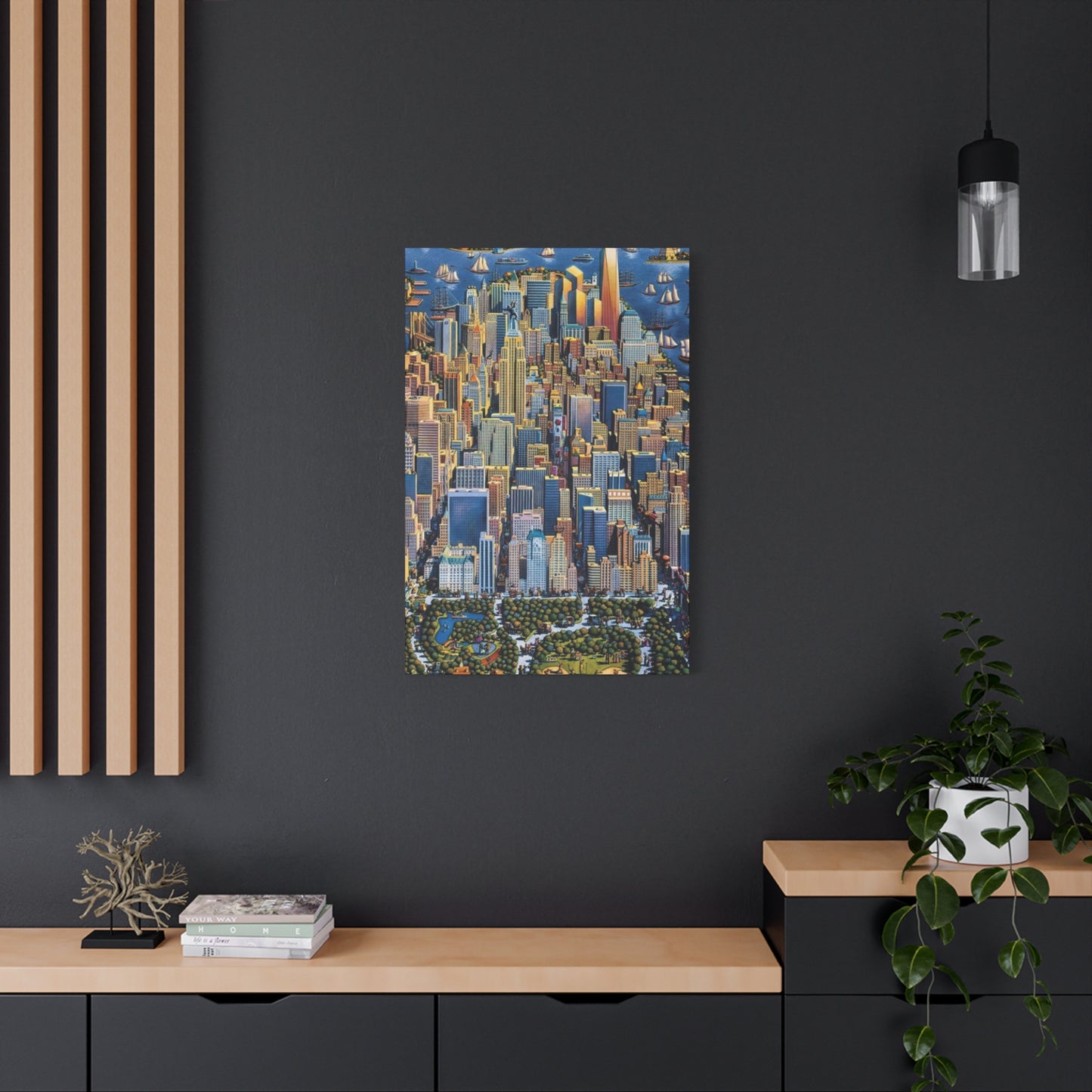 Manhattan Central Park New York City Skyline Wall Art & Canvas Prints