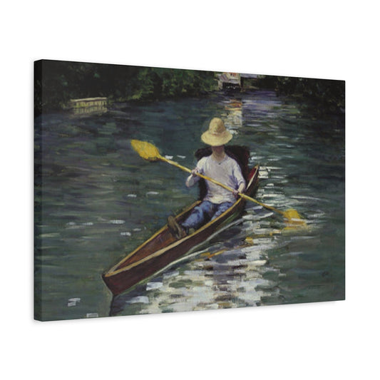 Gustav Kayaking Painting Wall Art & Canvas Prints