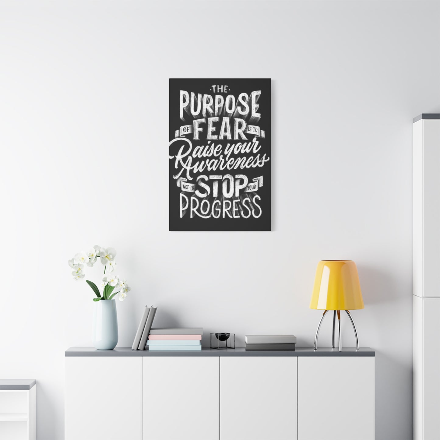 Motivation Chalkboard Wall Art & Canvas Prints