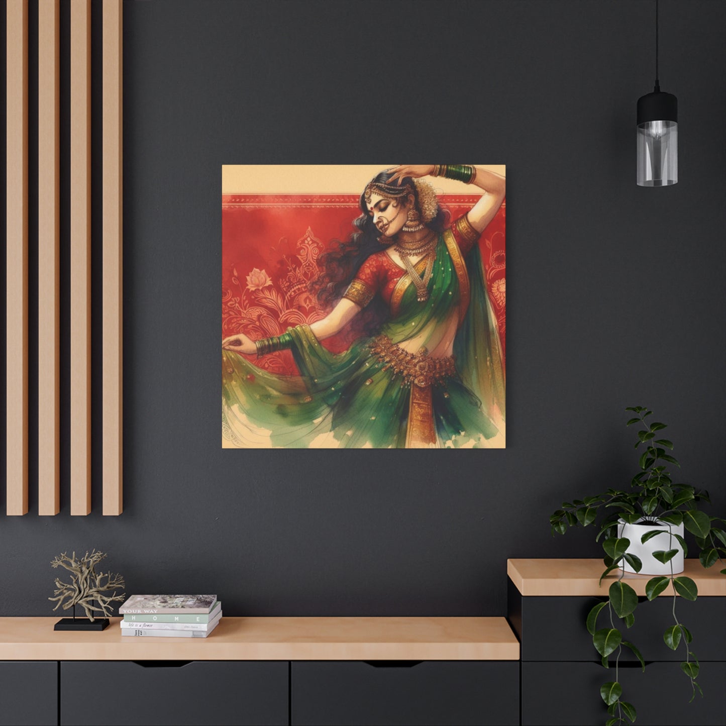 Indian Women Dancing Wall Art & Canvas Prints