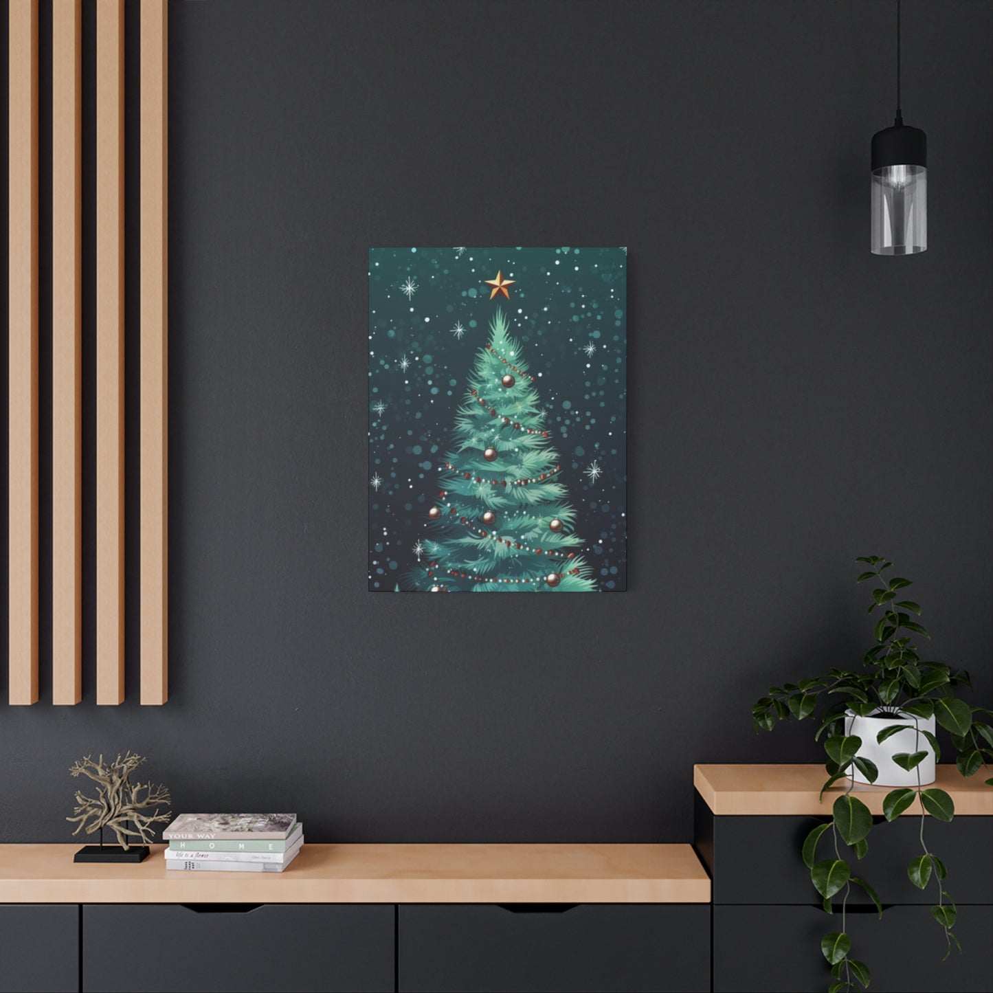 Christmas Tree Decoration Wall Art & Canvas Prints