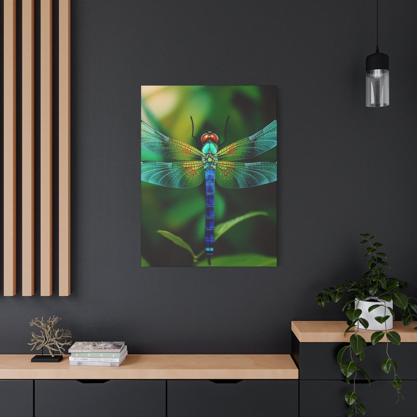 Dragonfly Top Closeup Wall Art & Canvas Prints