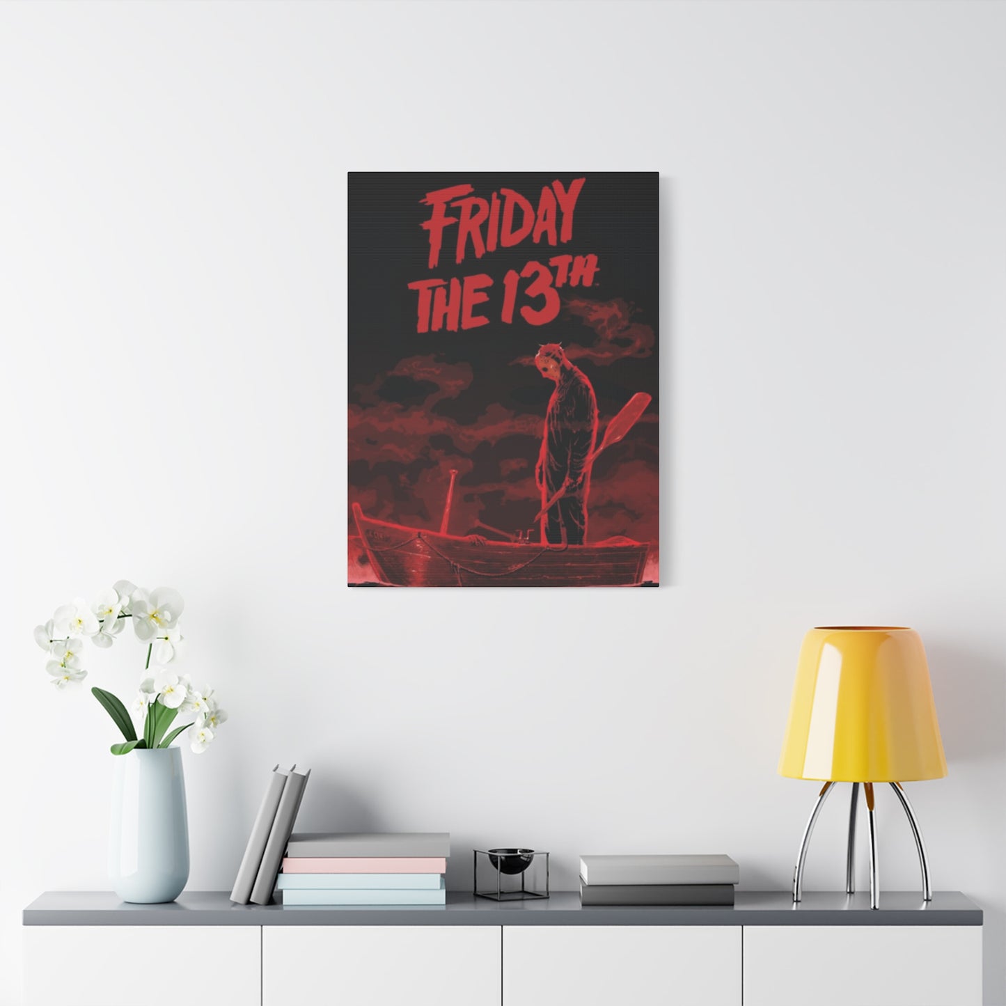 Friday The 13th Horror Movie Poster Wall Art & Canvas Prints