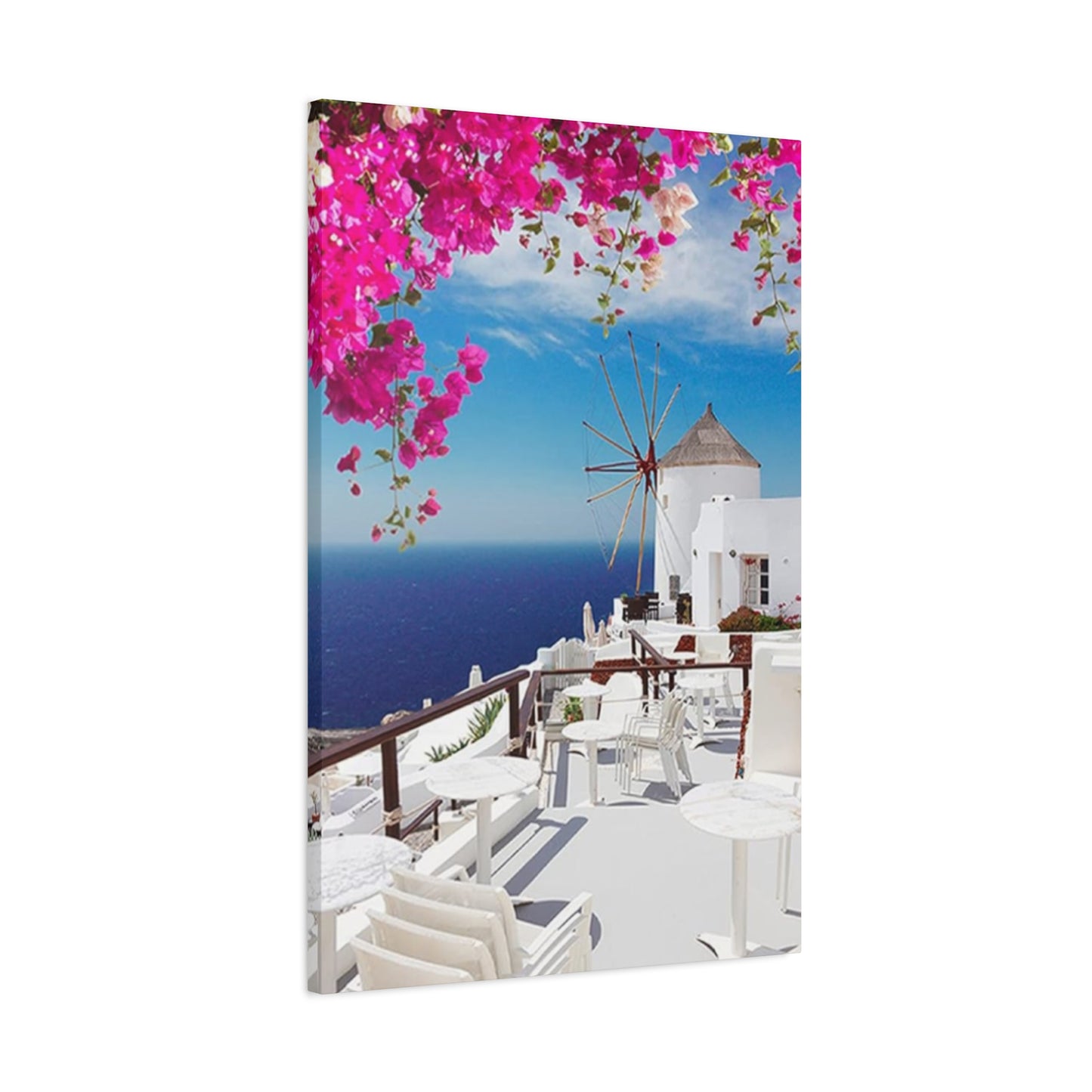 Greece Windmill Wall Art & Canvas Prints