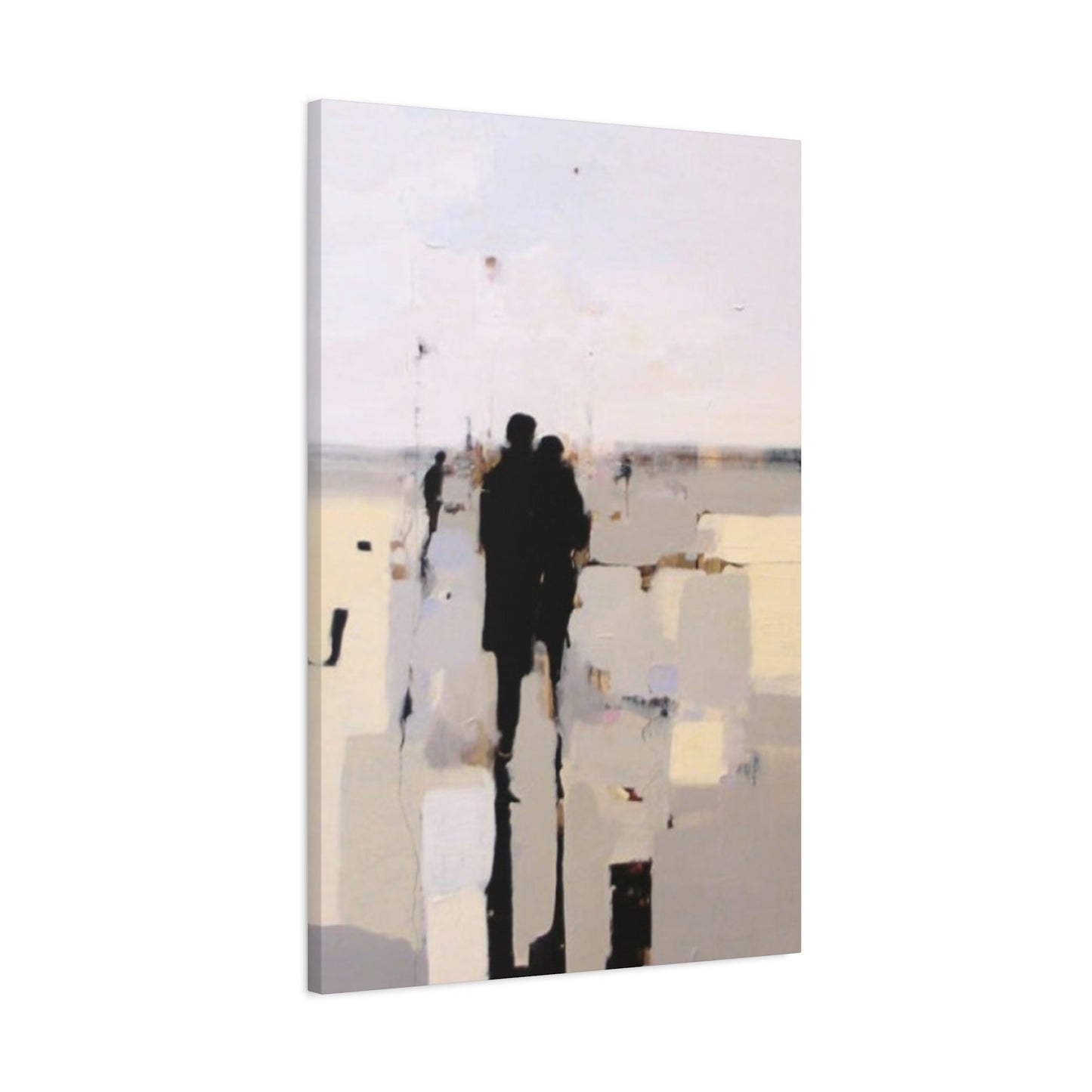 Couple Oil Painting Modernism Wall Art & Canvas Prints