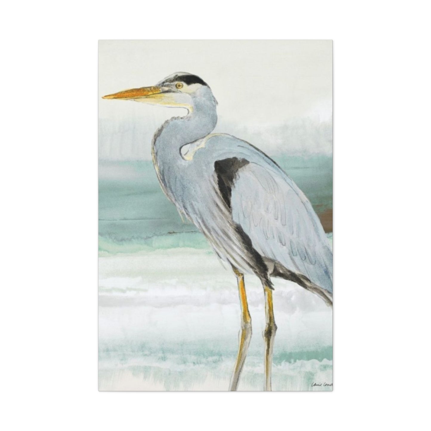 Beautiful White Heron Wall Art & Canvas Prints