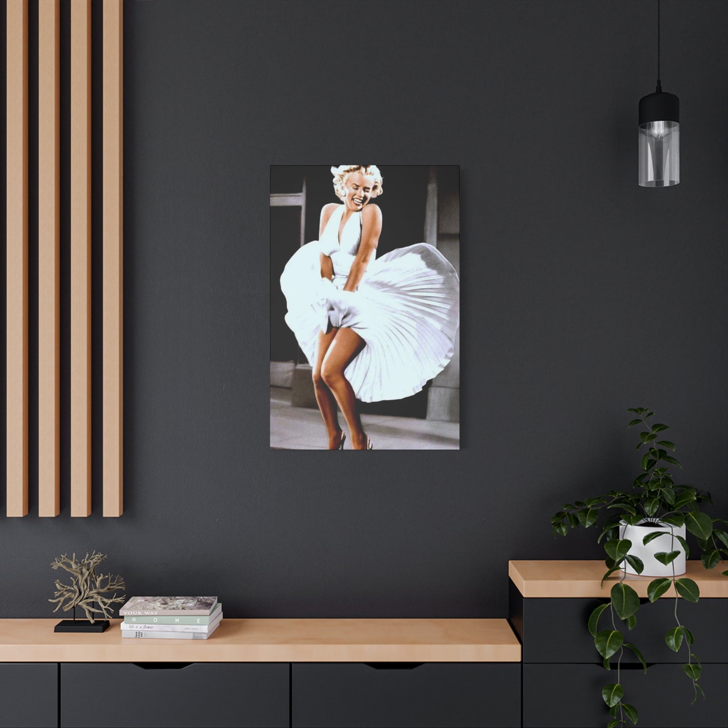 Beautiful Marilyn Monroe Dress Photo Wall Art & Canvas Prints