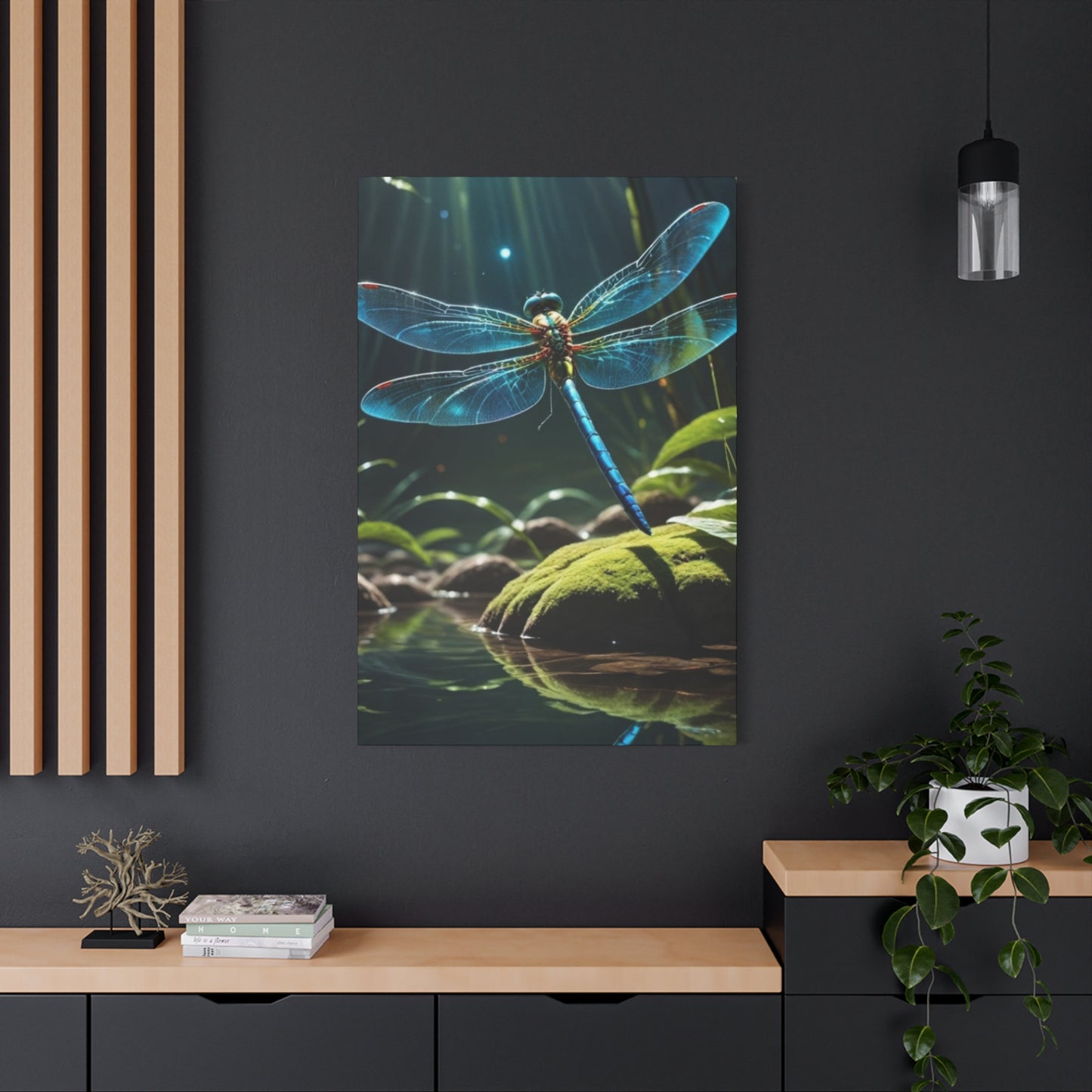 Colorful Dragonfly Wings Wall Art & Canvas Prints