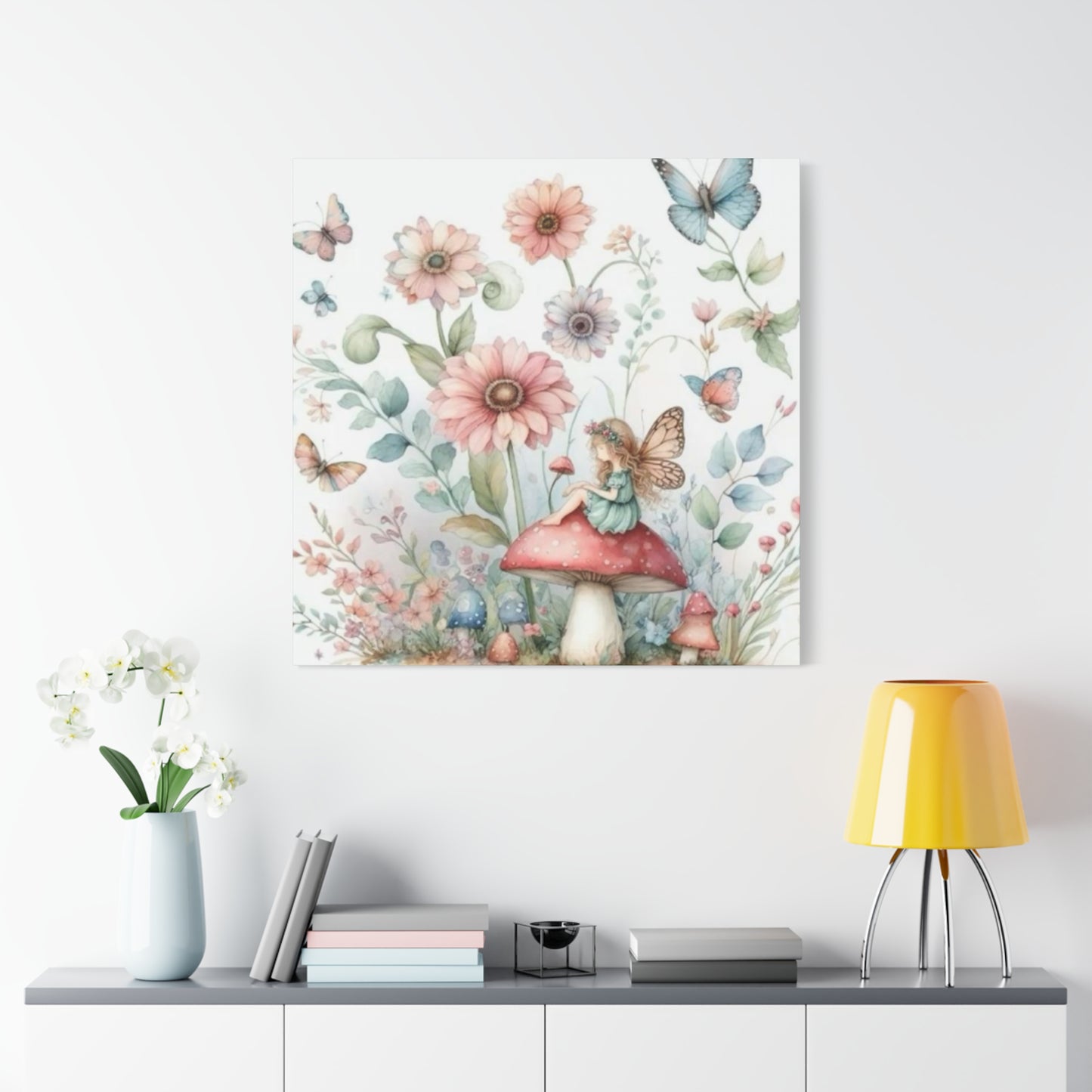 Mushroom Fairies Wall Art & Canvas Prints