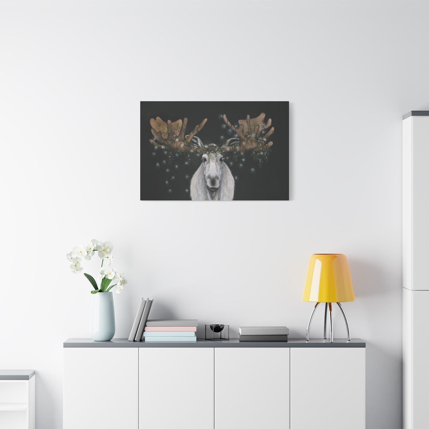 Reindeer Decorated Wall Art & Canvas Prints