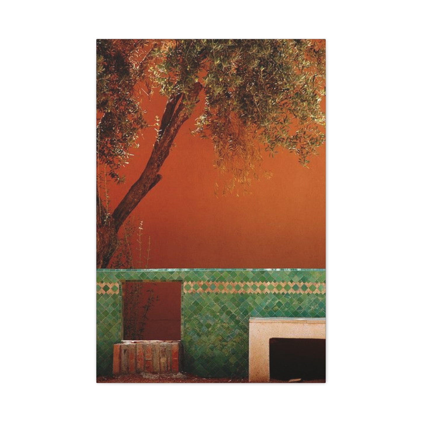 Sitting Chair Architecture Moroccan Wall Art & Canvas Prints