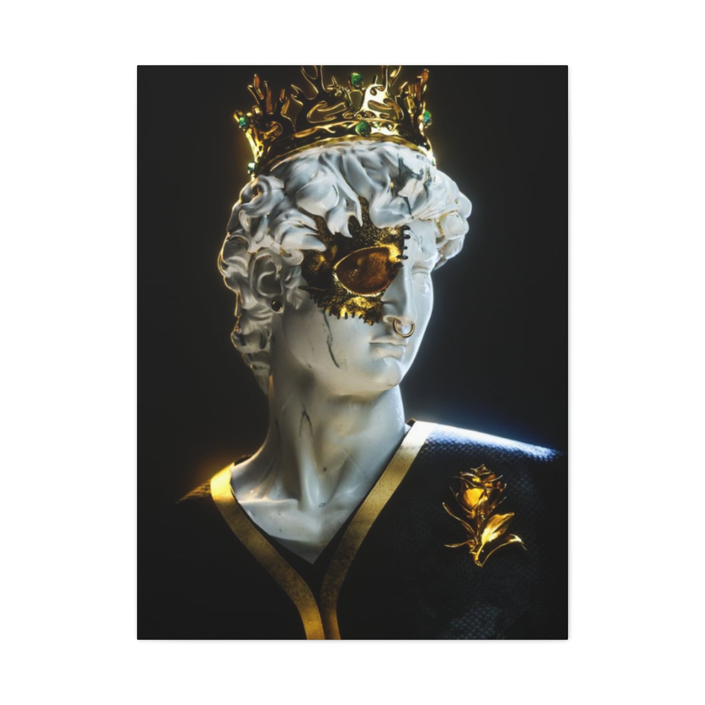 Golden Crown Wall Art & Canvas Prints