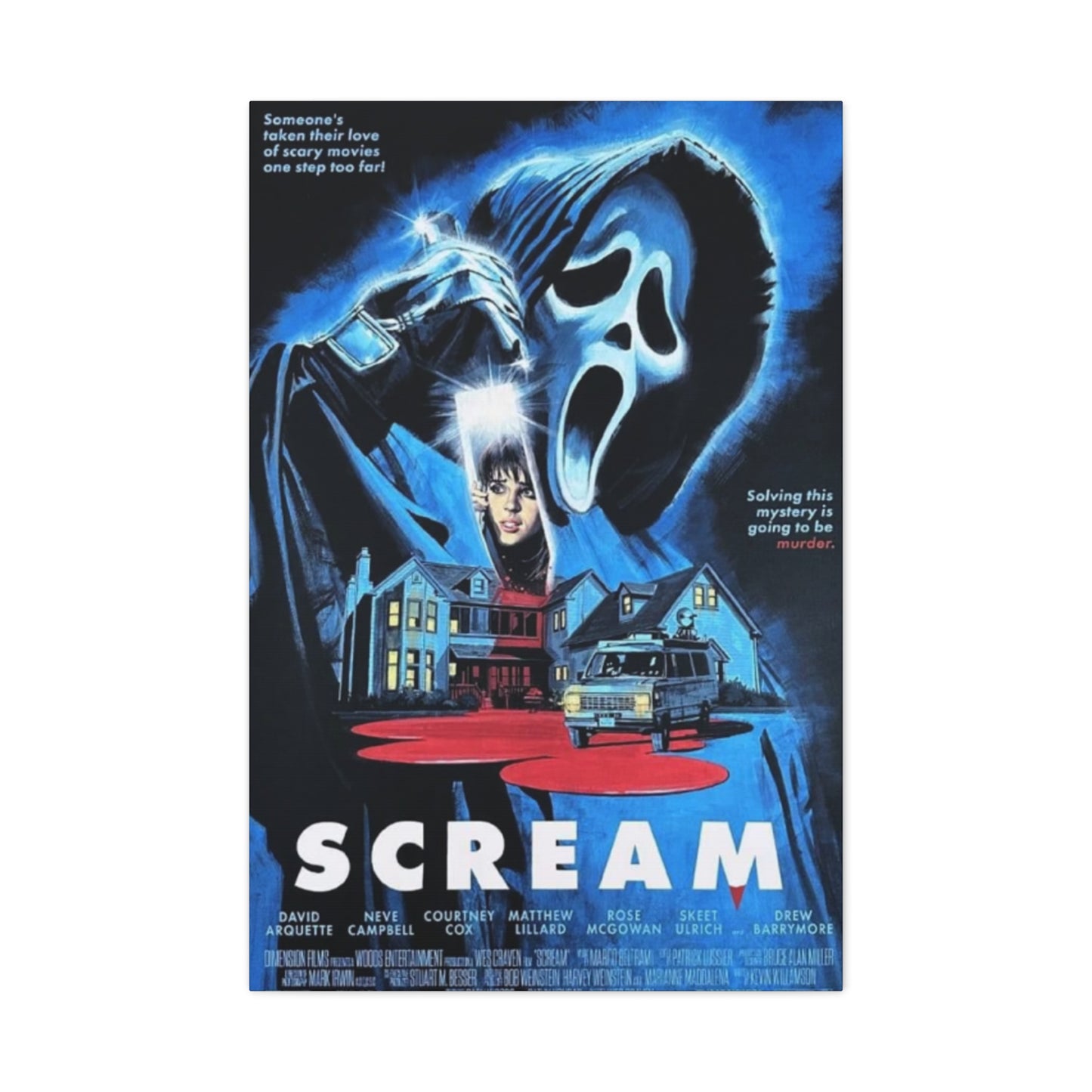 Scream Movie Poster Wall Art & Canvas Prints