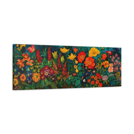 Flower Painting Panoramas Wall Art & Canvas Prints