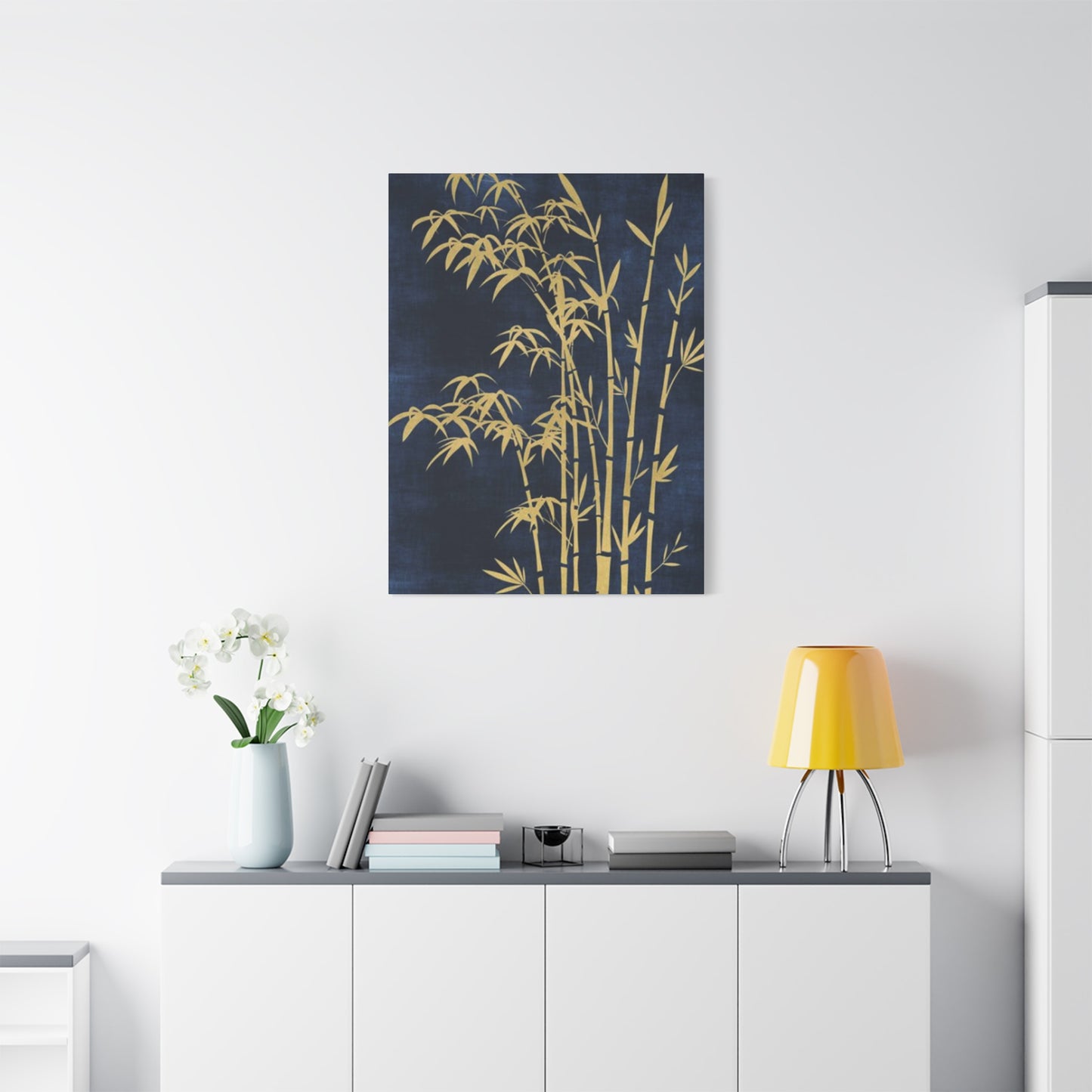 Golden Plant Art Wall Art & Canvas Prints