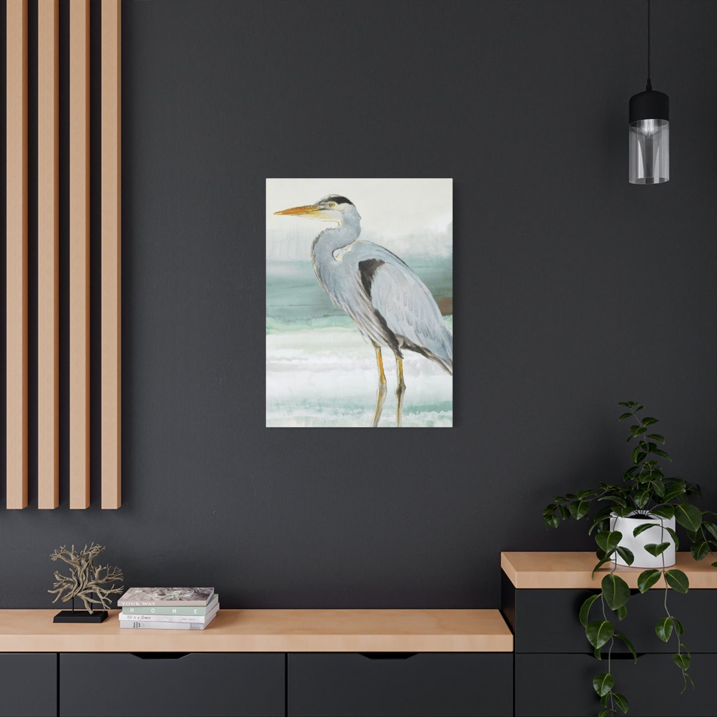 Beautiful White Heron Wall Art & Canvas Prints